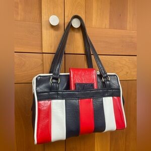 Vintage 70s Becky’s handbag purse with matching wallet